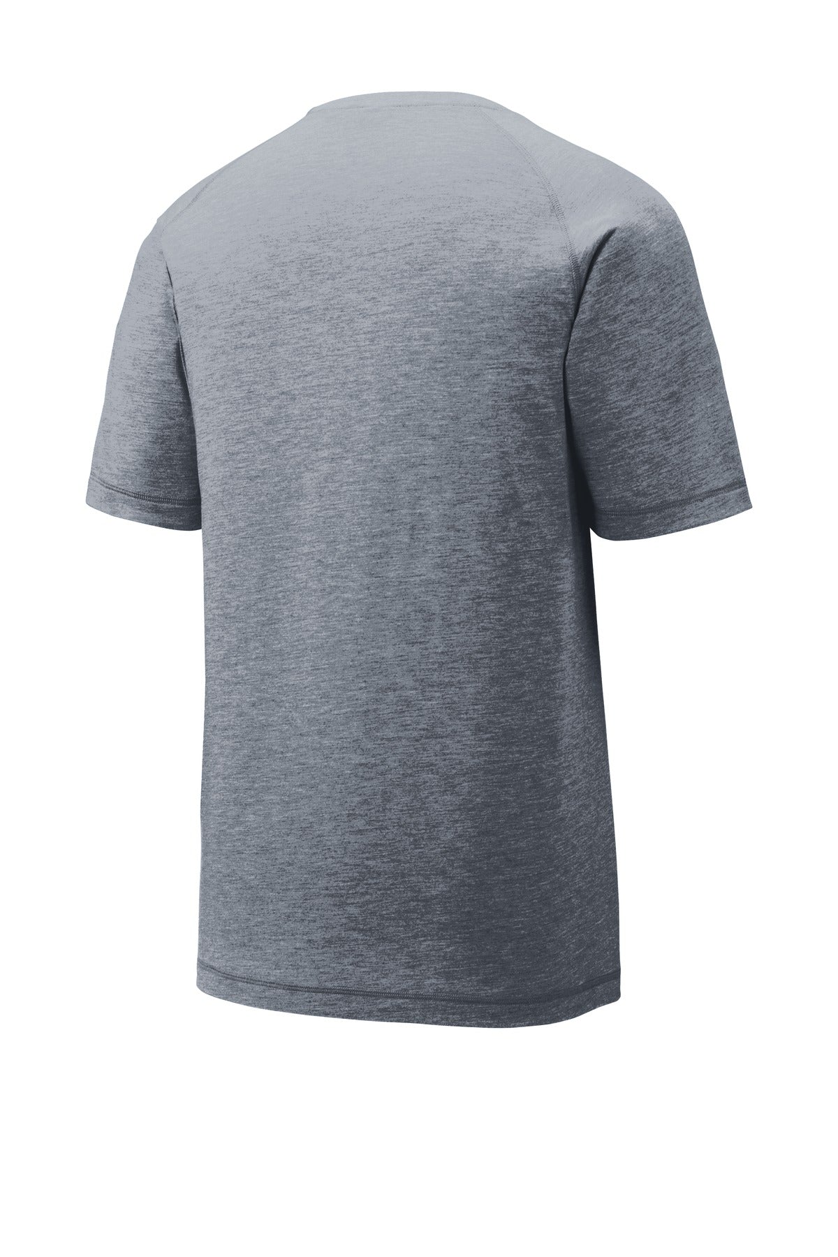 Unisex PosiCharge Tri-Blend Wicking Raglan Tee - True Navy Heather