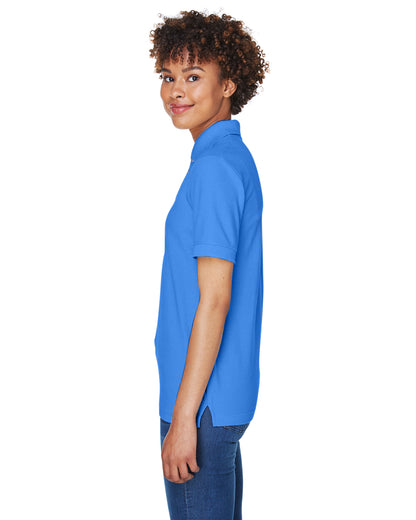 Women's Whisper Piqué Polo - French Blue