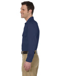 Unisex Long-Sleeve Work Shirt - Navy