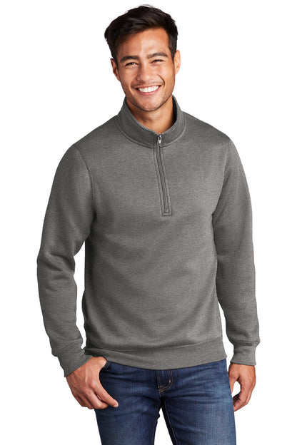 Unisex Core Fleece 1/4-Zip Pullover Sweatshirt - Graphite Heather