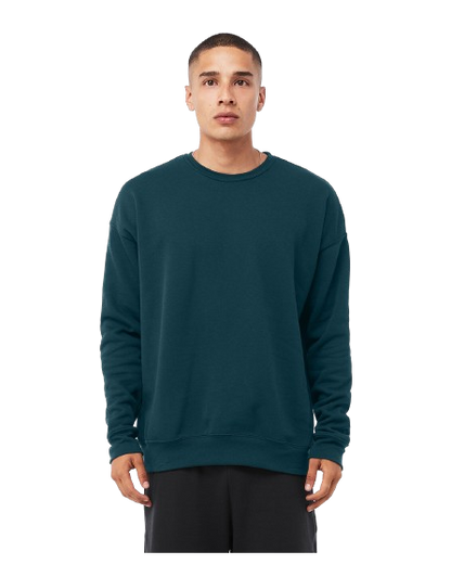 Unisex Drop Shoulder Fleece - Atlantic
