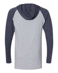 LAT 6917 Vintage Heather/ Vintage Navy/ White — back