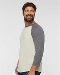 LAT 6930 Natural Heather/ Granite Heather — on model side