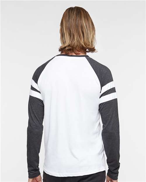 LAT 6934 Blended White/ Vintage Smoke — on model back