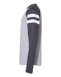 LAT 6934 Vintage Heather/ Vintage Navy — direct side