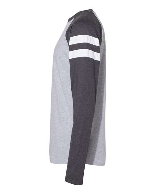 LAT 6934 Vintage Heather/ Vintage Navy — direct side