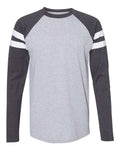 LAT 6934 Vintage Heather/ Vintage Navy — front