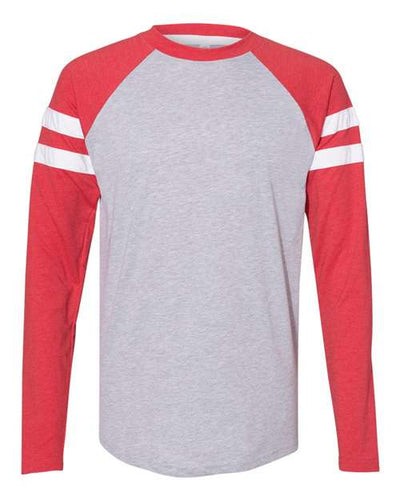 LAT 6934 Vintage Heather/ Vintage Red — front