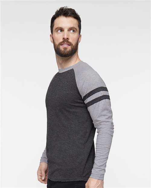 LAT 6934 Vintage Smoke/ Vintage Heather — on model side