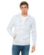 Bella + Canvas 3739 - Unisex Poly-Cotton Sponge Fleece Full-Zip Hoodie - Light Gray Marble