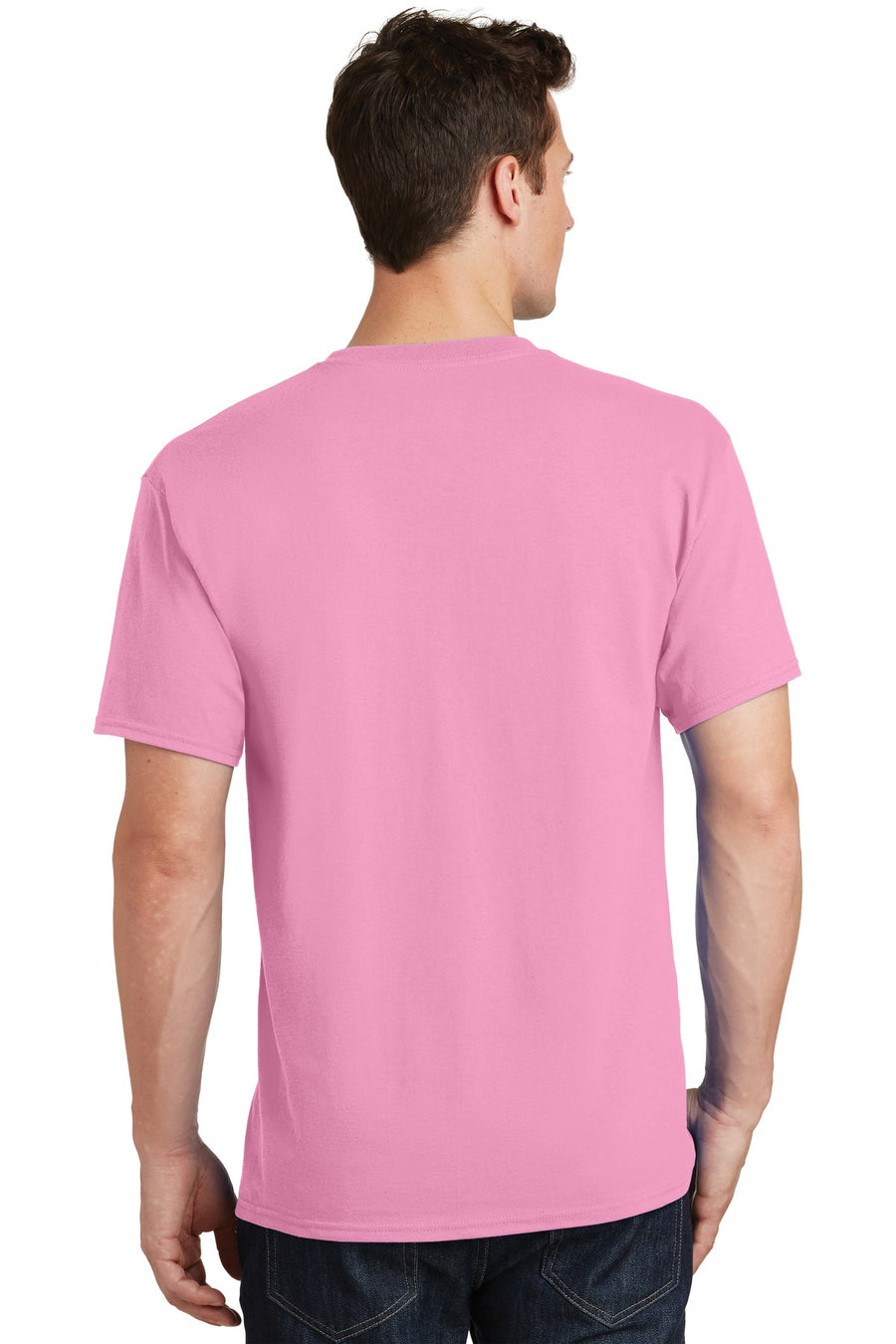 Unisex Core Cotton Tee - Candy Pink