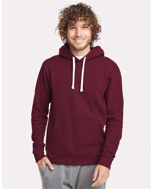 Next Level 9303 Maroon — on model front