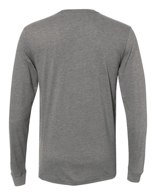 Next Level 6411 Dark Heather Grey — back