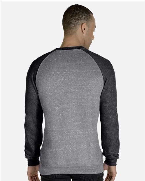 JERZEES 91MR Charcoal/ Black Ink — on model back