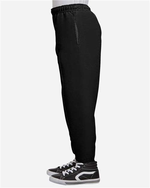 JERZEES 975YR Black — on model side