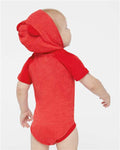 Rabbit Skins 4417 Vintage Red/ Red — on model back
