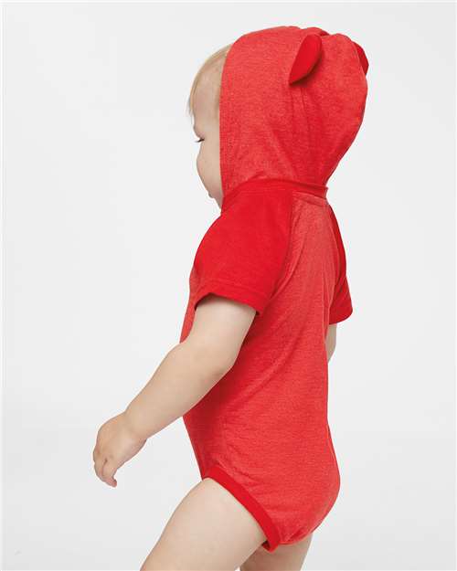 Rabbit Skins 4417 Vintage Red/ Red — on model side