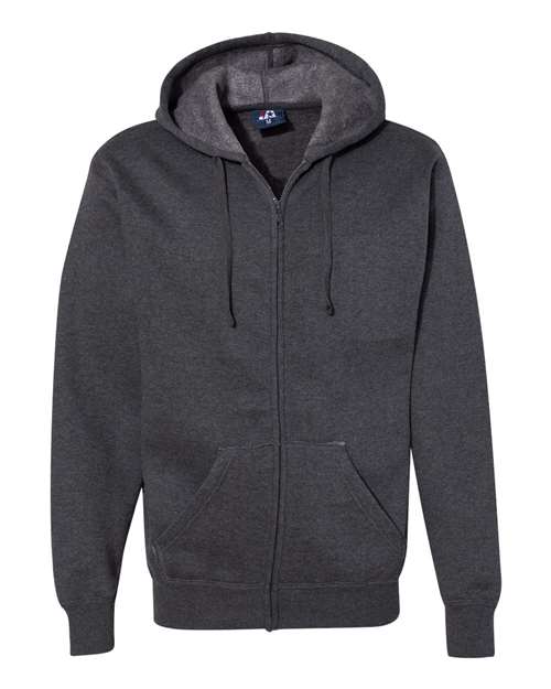 J. America 8821 Charcoal Heather — front