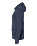 J. America 8871 True Navy Triblend — direct side