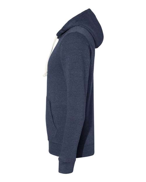 J. America 8871 True Navy Triblend — direct side