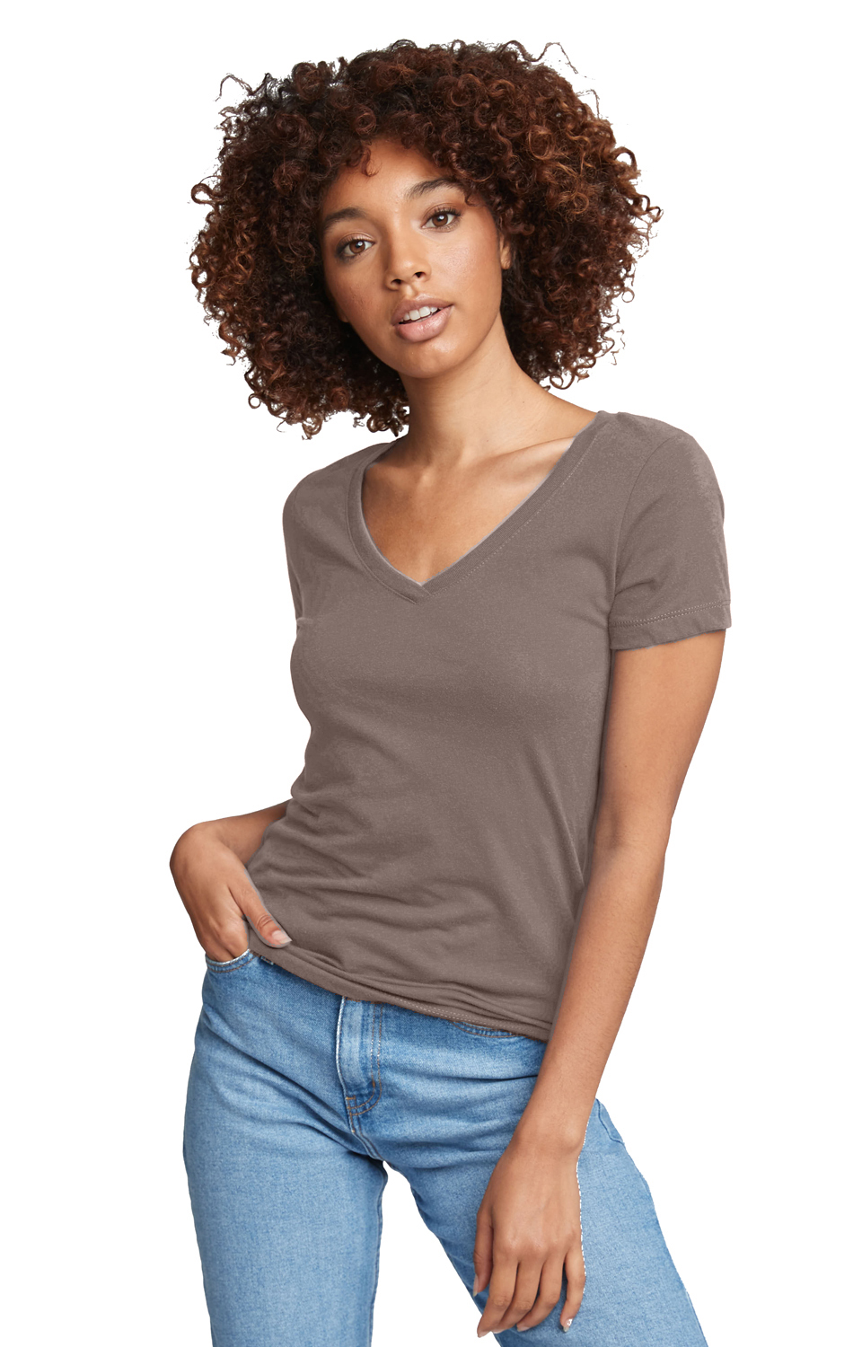 Women's 'Junior fit' Ideal V - Warm Gray