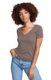 Next Level N1540 - Women's 'Junior fit' Ideal V - Warm Gray