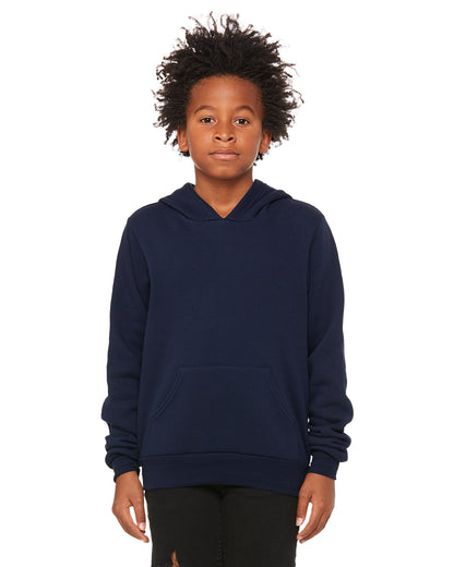 Youth Sponge Fleece Pullover Hoodie - Navy