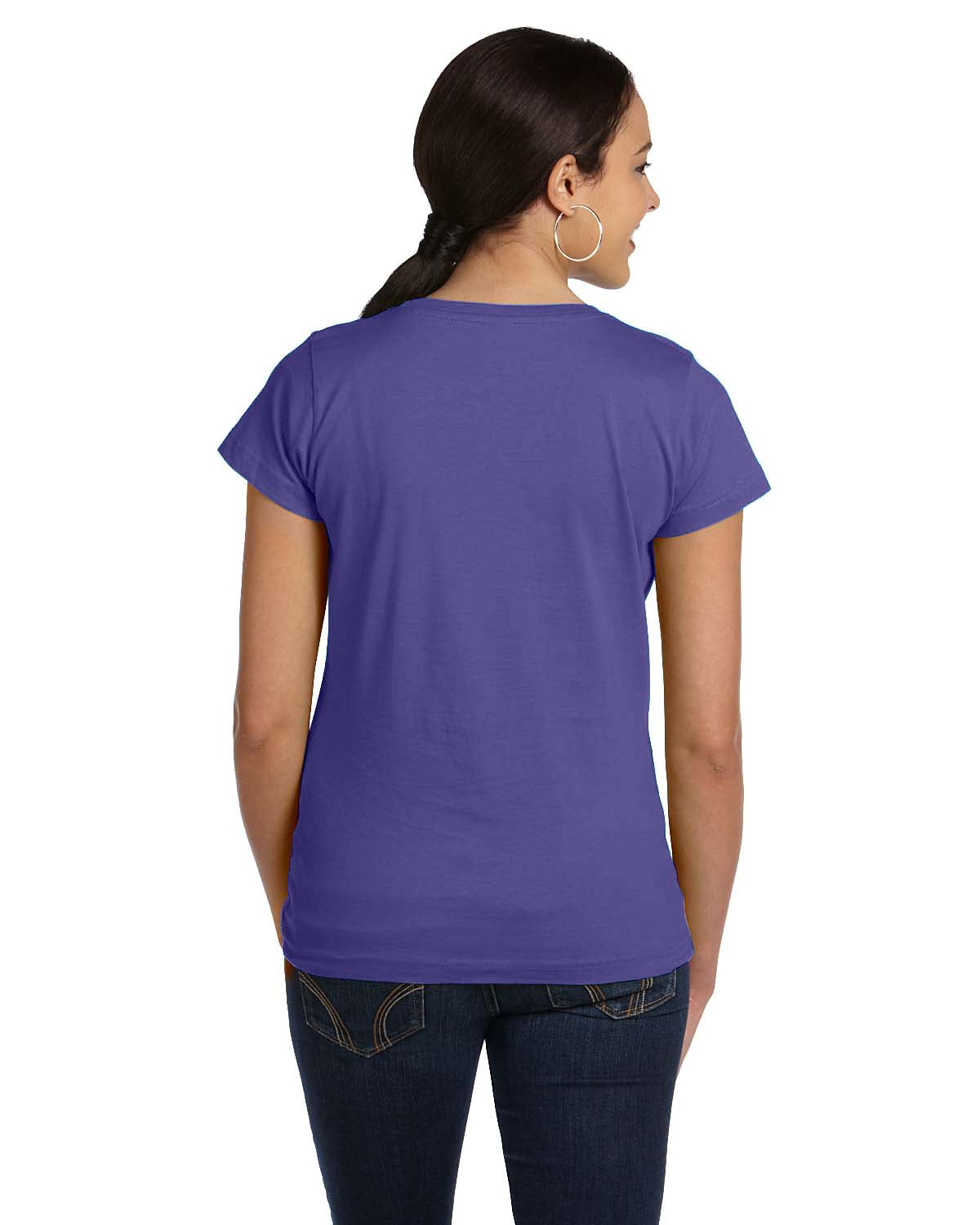Women's Fine Jersey T-Shirt - Purple
