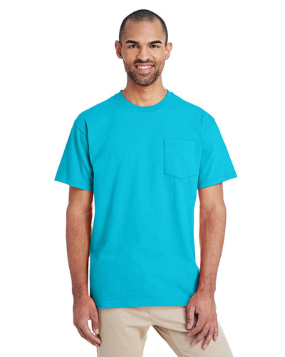 Hammer™ Unisex T-Shirt with Pocket - Lagoon Blue
