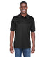 UltraClub 8425 - Men's Cool & Dry Sport Performance Interlock Polo - Black