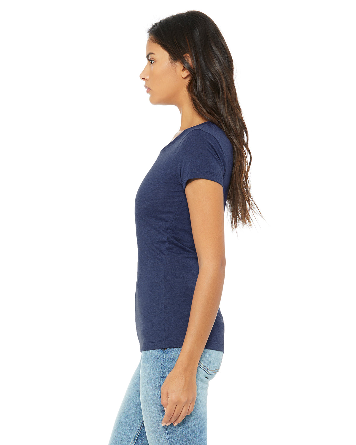 Women's Triblend Short-Sleeve T-Shirt - Navy Triblend