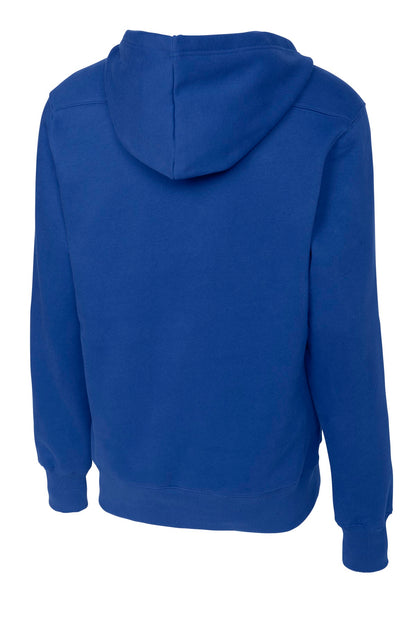 Lace Up Pullover Hoodie - True Royal