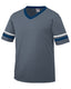 Augusta Sportswear 360 - Unisex Sleeve Stripe Jersey - Graphite / Navy / White