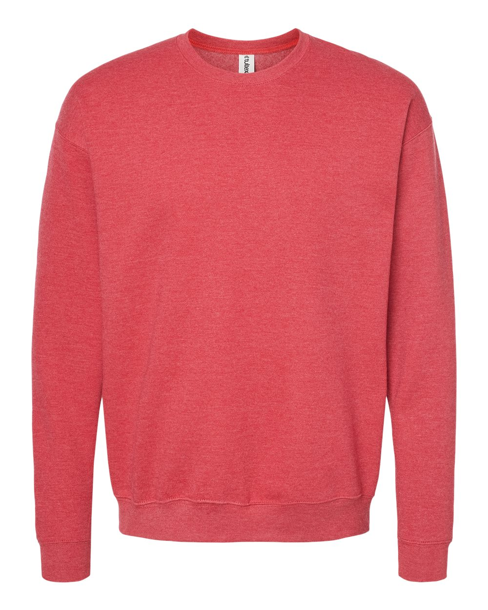 Unisex Fleece Crew - Heather Red