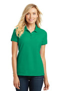 Women's Core Classic Pique Polo - Bright Kelly Green