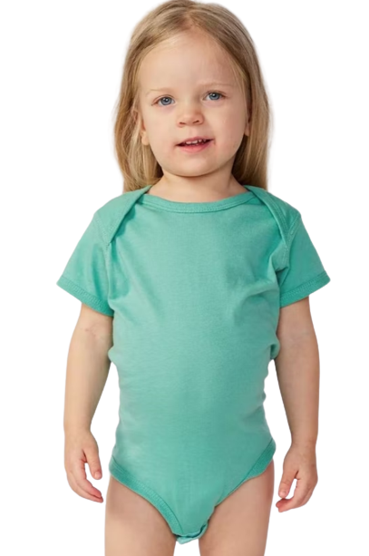 Infant Fine Jersey Bodysuit - Saltwater