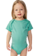 Rabbit Skins 4424 - Infant Fine Jersey Bodysuit - Saltwater