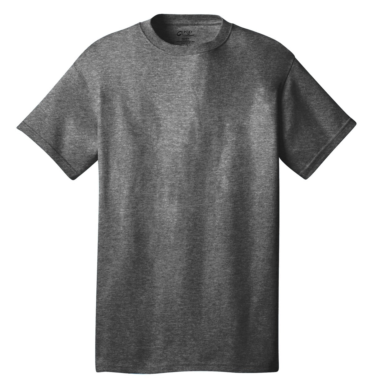 Unisex Core Cotton Tee - Graphite Heather