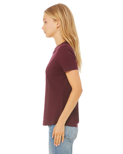 Women's Relaxed Jersey Short-Sleeve T-Shirt - Maroon