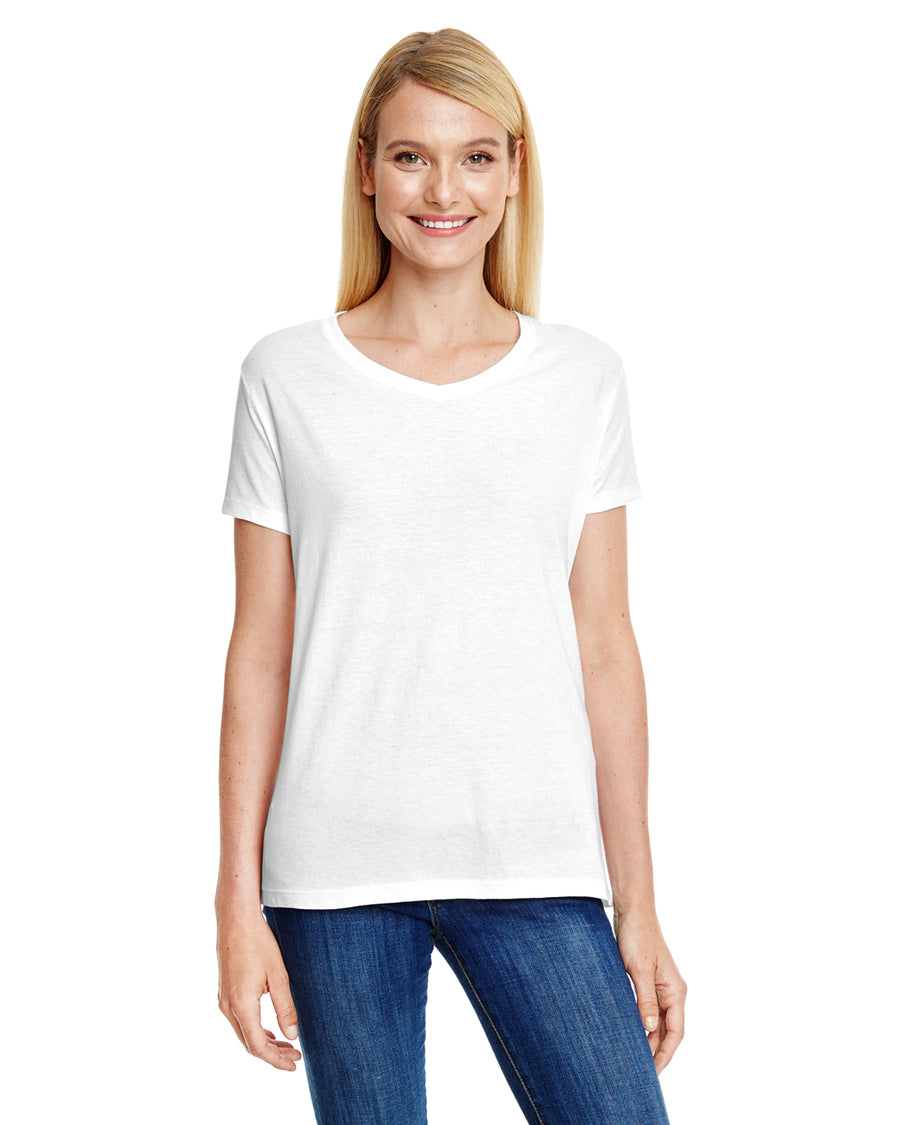 Women's Perfect-T Triblend Short Sleeve V-neck - Sol White Triblend