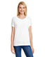 Hanes 42VT - Women's Perfect-T Triblend Short Sleeve V-neck - Sol White Triblend