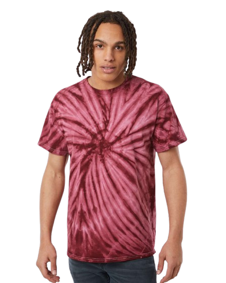 Cyclone Pinwheel Short Sleeve T-Shirt - Maroon