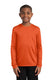 Sport-Tek YST350LS - Youth Long Sleeve PosiCharge Competitor Tee - Deep Orange