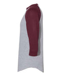 Augusta Sportswear 4420 Athletic Heather/ Maroon — direct side