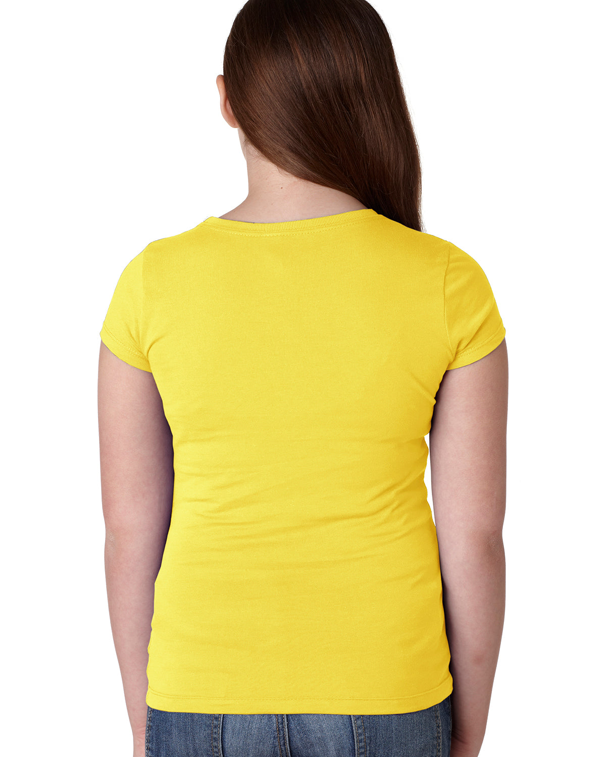 Youth Girls��� Princess T-Shirt - Vibrant Yellow