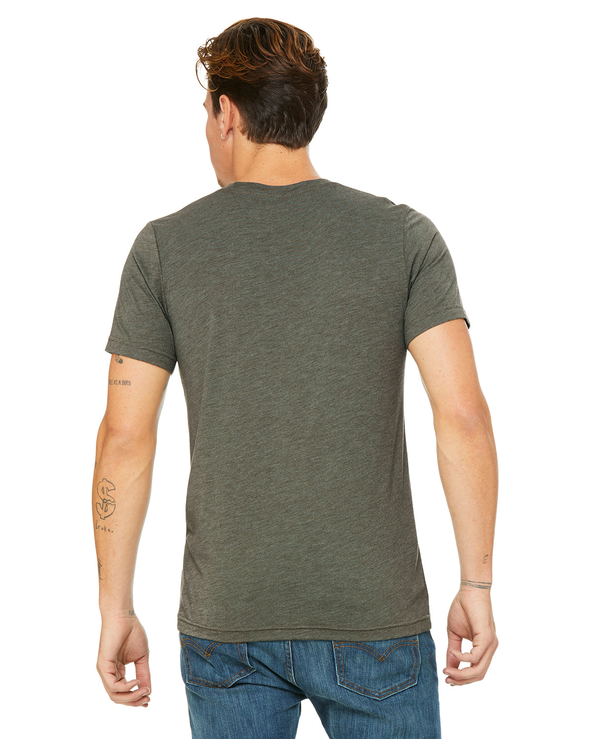 Unisex Triblend T-Shirt - Military Green Triblend