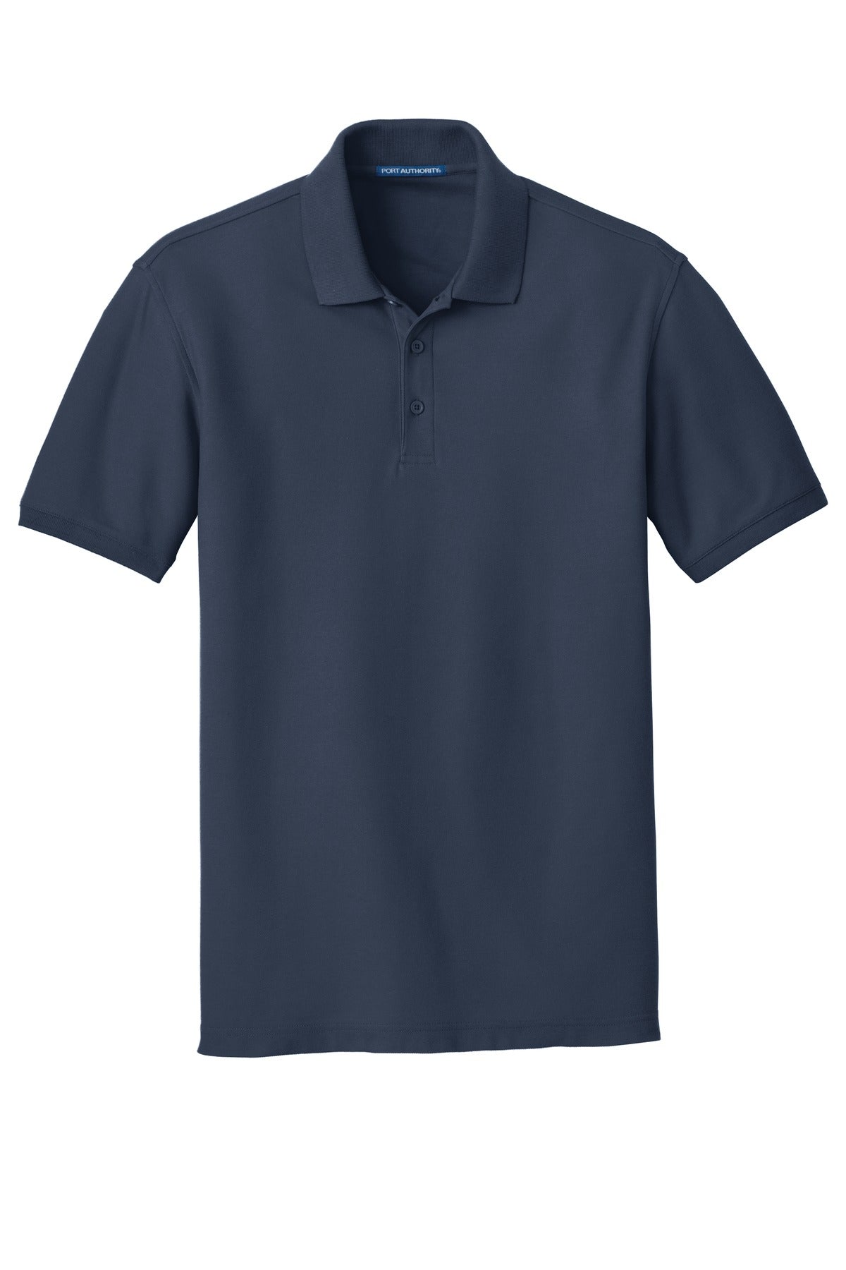 Unisex Core Classic Pique Polo - River Blue Navy
