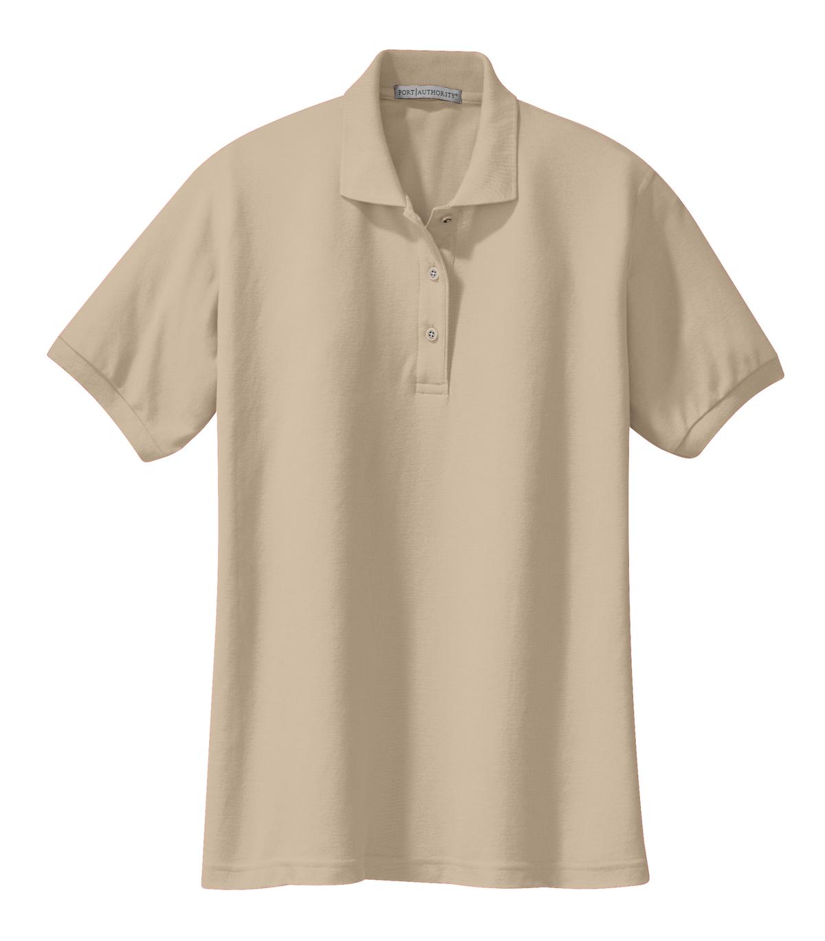 Women's Silk Touch Polo - Stone