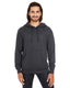 Threadfast Apparel 321H - Unisex Triblend French Terry Hoodie - Black Heather