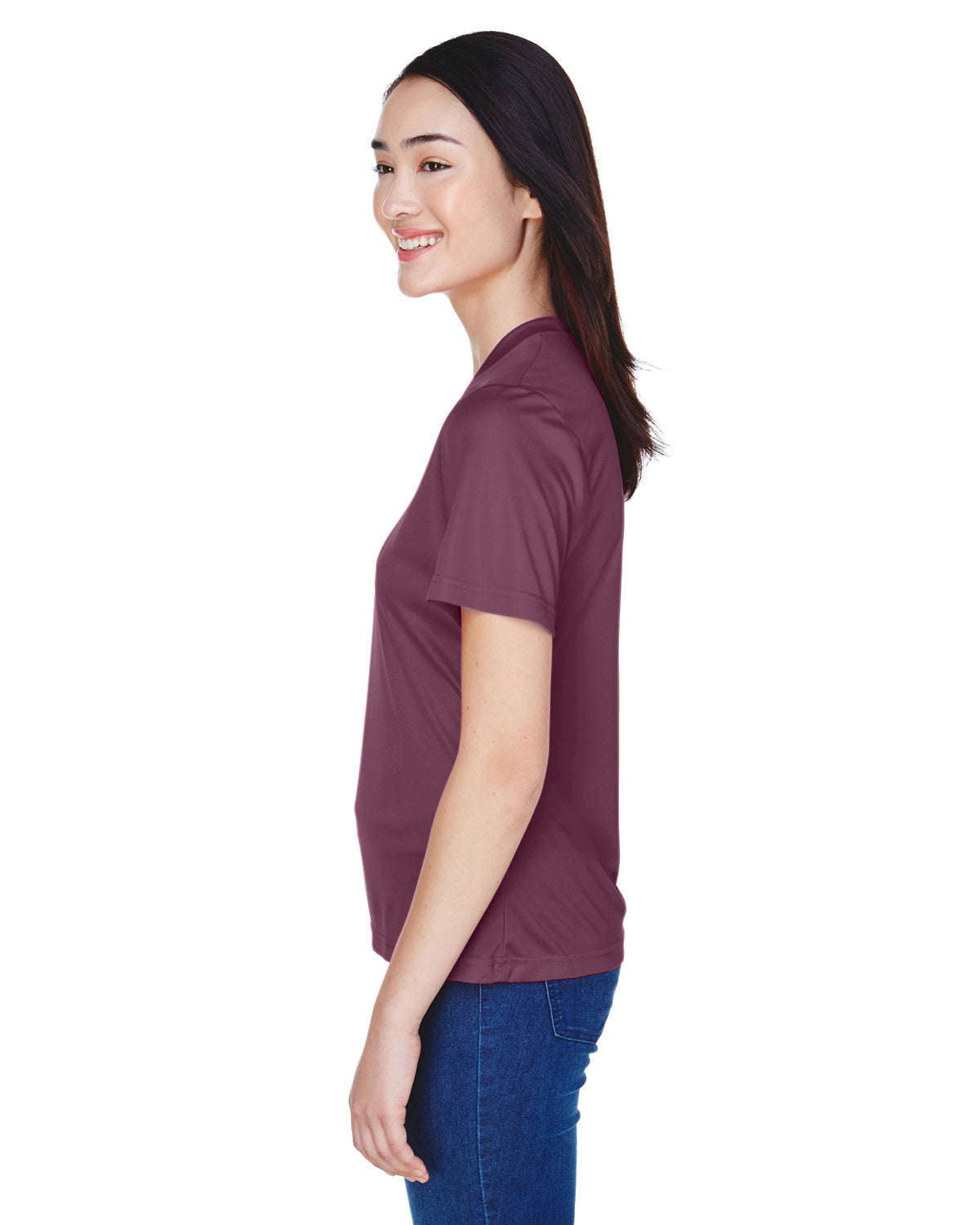 Women's Zone Performance T-Shirt - Sport Dark Maroon